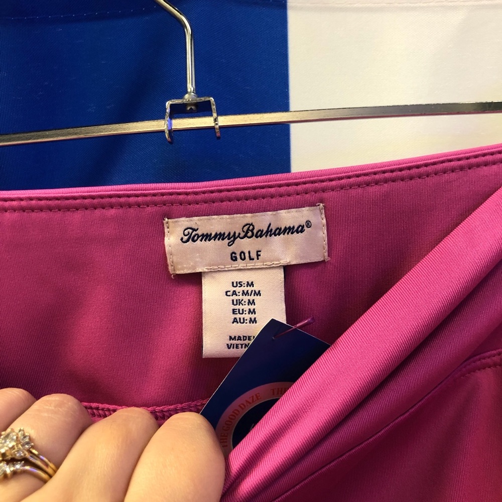 Pink Tommy Bahama tennis sportswear mini skort - Picture 4 of 5